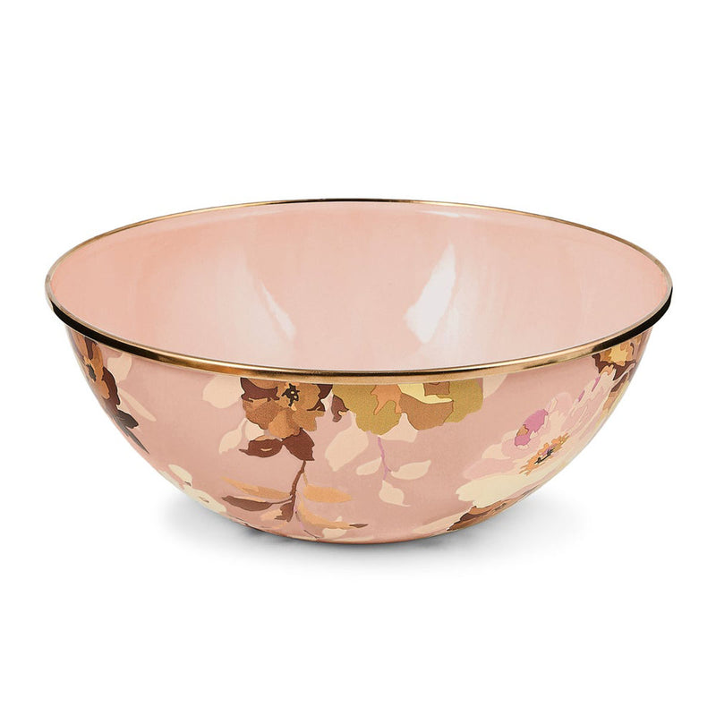 Mackenzie-Childs Wild Rose Mauve Medium Everyday Bowl