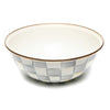 Mackenzie-Childs Sterling Check Medium Enamel Everyday Bowl