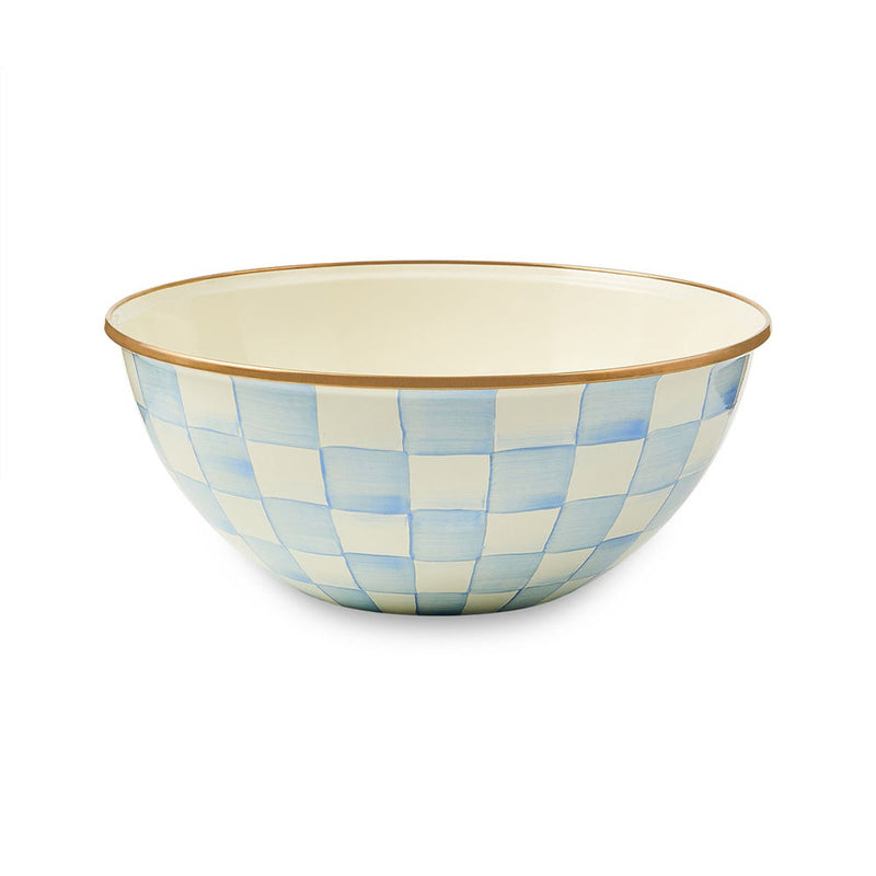 Mackenzie-Childs Sky Check Large Everyday Bowl