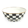 Mackenzie Childs Courtly Check Enamel Large Everyday Bowl
