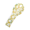 Mackenzie Childs Parchment Check Enamel Spoon Rest