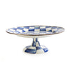 Mackenzie-Childs Royal Check Pedestal Platter, Small