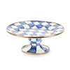 Mackenzie-Childs Royal Check Pedestal Platter, Mini