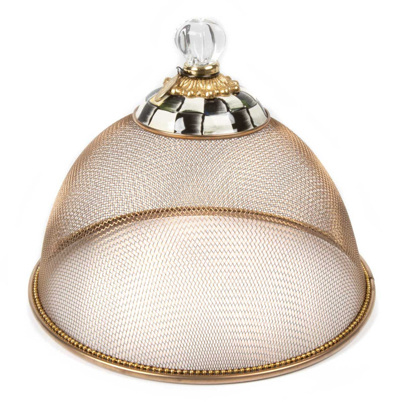 Mackenzie-Childs Courtly Check Mesh Dome, Small