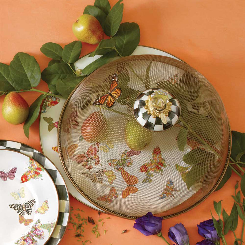 MacKenzie-Childs Courtly Check Large Mesh Dome