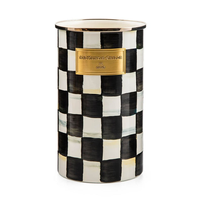 Mackenzie-Childs Courtly Check Utensil Holder