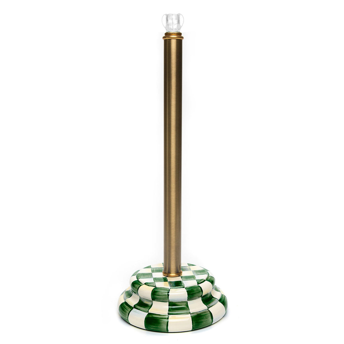 Mackenzie-Childs Emerald Check Toilet Tissue Storage – David Shuttle Ltd