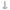 Mackenzie-Childs Violet Check Medium Enamel Candlestick