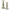 Mackenzie Childs Sterling Check Enamel Pillar Candlestick, Large
