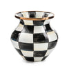 Mackenzie-Childs Courtly Check Enamel Vase