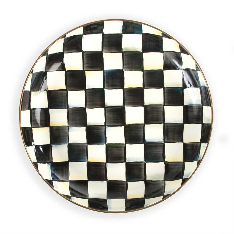 Mackenzie-Childs Courtly Check Enamel Abundant Bowl #2