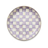 Mackenzie Childs Violet Check Abundant Bowl
