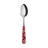 Sabre Daisy Red 19cm Dessert Spoon