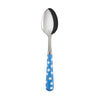 Sabre White Dots Light Blue 19cm Dessert Spoon