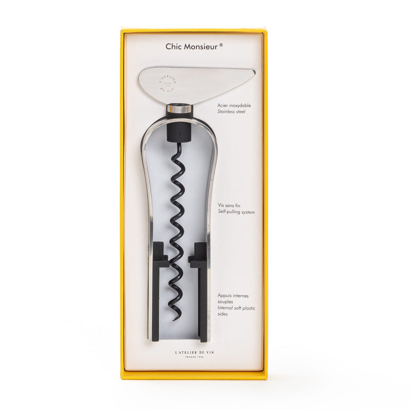 L'Atelier du Vin, Chic Monsieur, Endless Corkscrew System, Silver