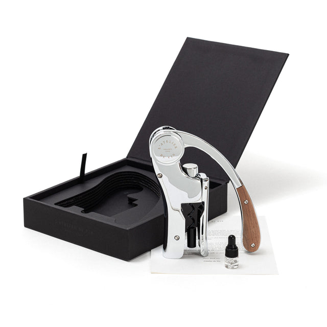 L'Atelier du Vin, Oeno Motion, Corkscrew Gift Box, Chrome & Wood