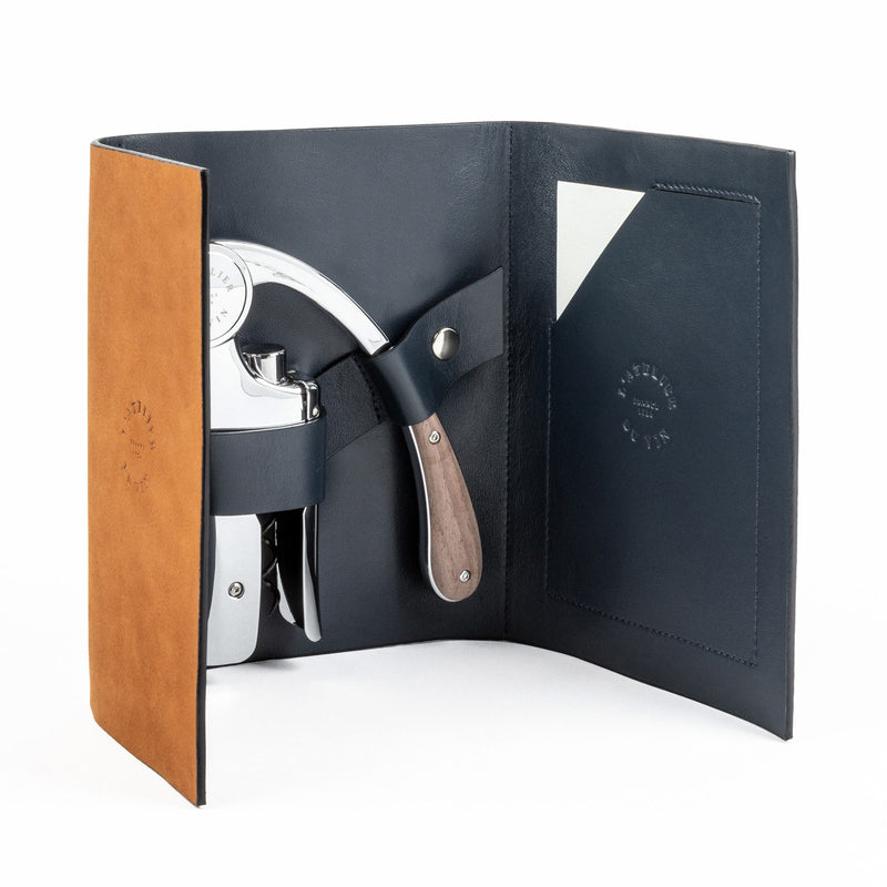 L'Atelier du Vin, Oeno Motion Nomad, Lever Corkscrew & Leather Wallet