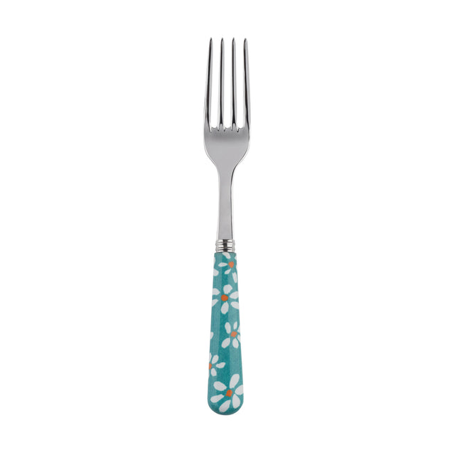 Sabre Marguerite Turquoise 19cm Salad Fork
