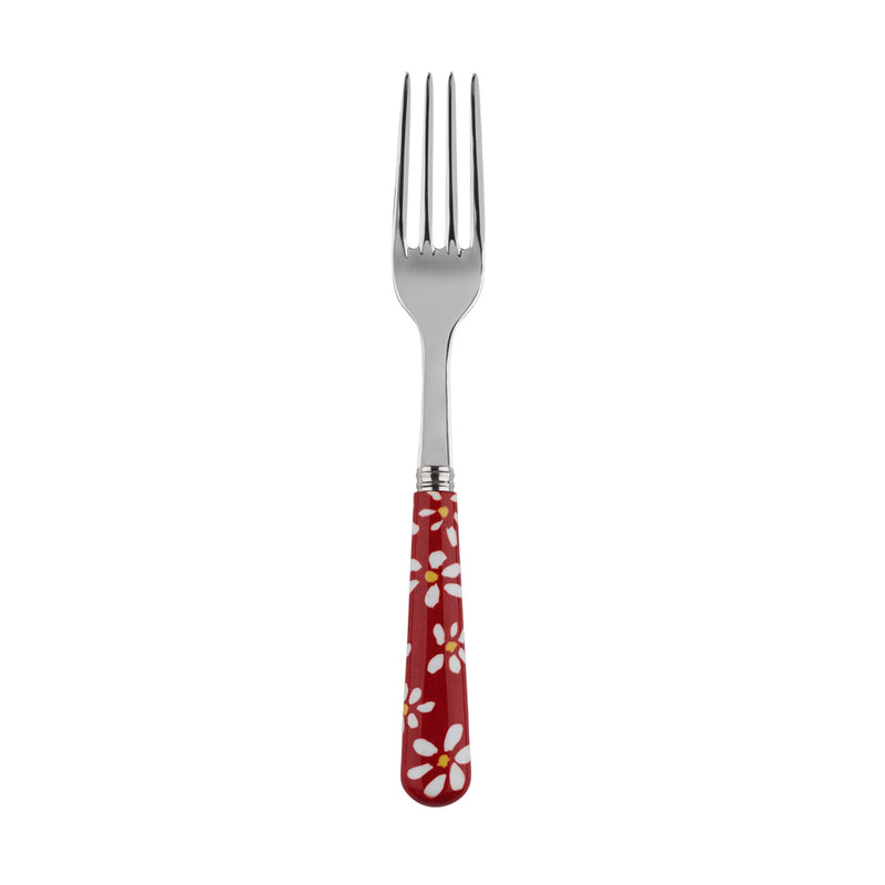 Sabre Marguerite Red 19cm Salad Fork