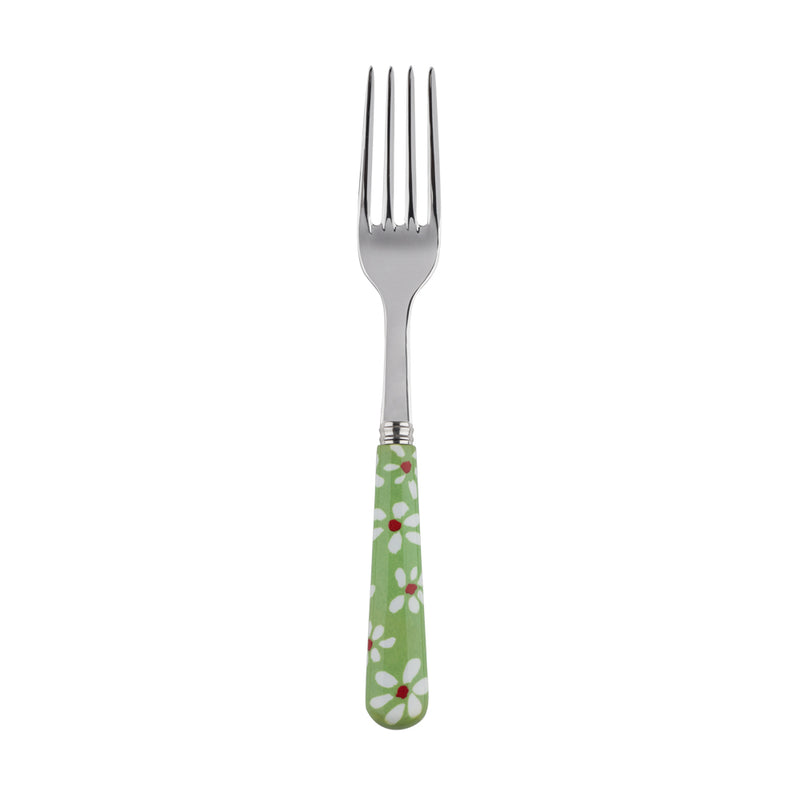 Sabre Marguerite Garden Green 19cm Salad Fork