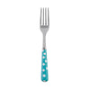 Sabre White Dots Turquoise 19cm Salad Fork