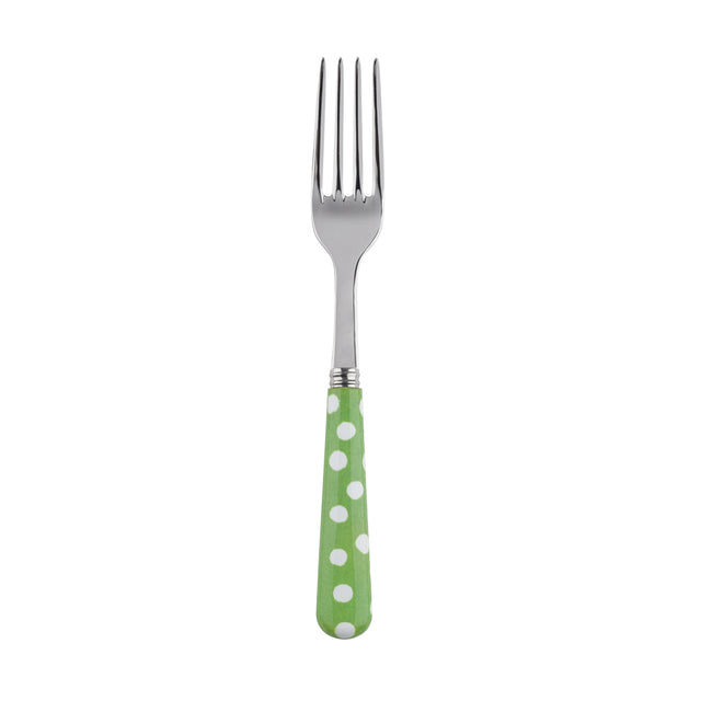 Sabre White Dots Garden Green 19cm Salad For