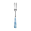 Sabre Gingham Light Blue 19cm Salad Fork