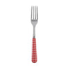 Sabre Gingham Red 19cm Salad Fork