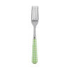 Sabre Gingham Garden Green 19cm Salad Fork