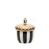 Mackenzie-Childs Courtly Check Acorn Small Canister (Ex-Display)