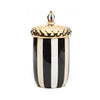 Mackenzie-Childs Courtly Check Acorn Large Canister (Ex-Display)
