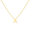 Amori Anne Mini initial pendant Gold - A