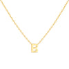 Amori Anne Mini initial pendant Gold - B