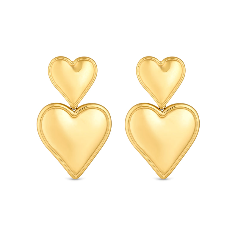 Amori Audrey Love Earring Gold