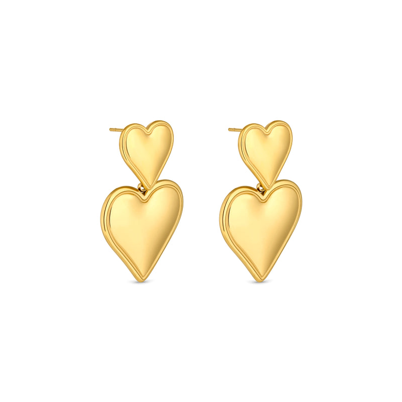 Amori Audrey Love Earring Gold
