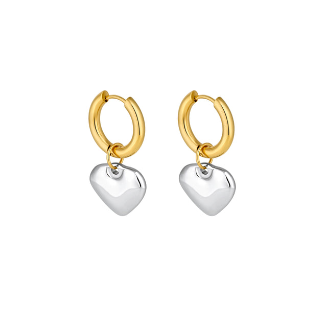 Amori Ava Heart Earring Mixed