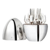 Christofle Mood Party 24 Silver Piece Set, Silver Plated Cutlery Set with Chest
