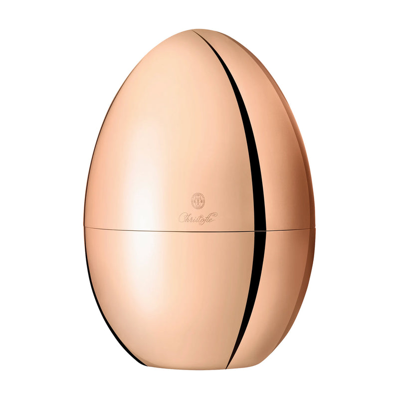 Christofle Mood Coffee 6 Rose Gold Piece Set, Silver Plated Cutlery Set with Chest