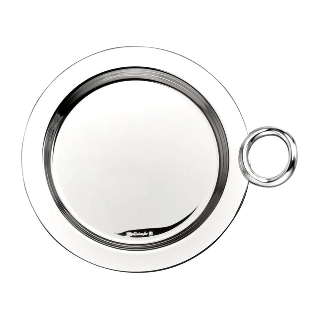 Christofle Vertigo, Silver Plated Bottle/Carafe Coaster
