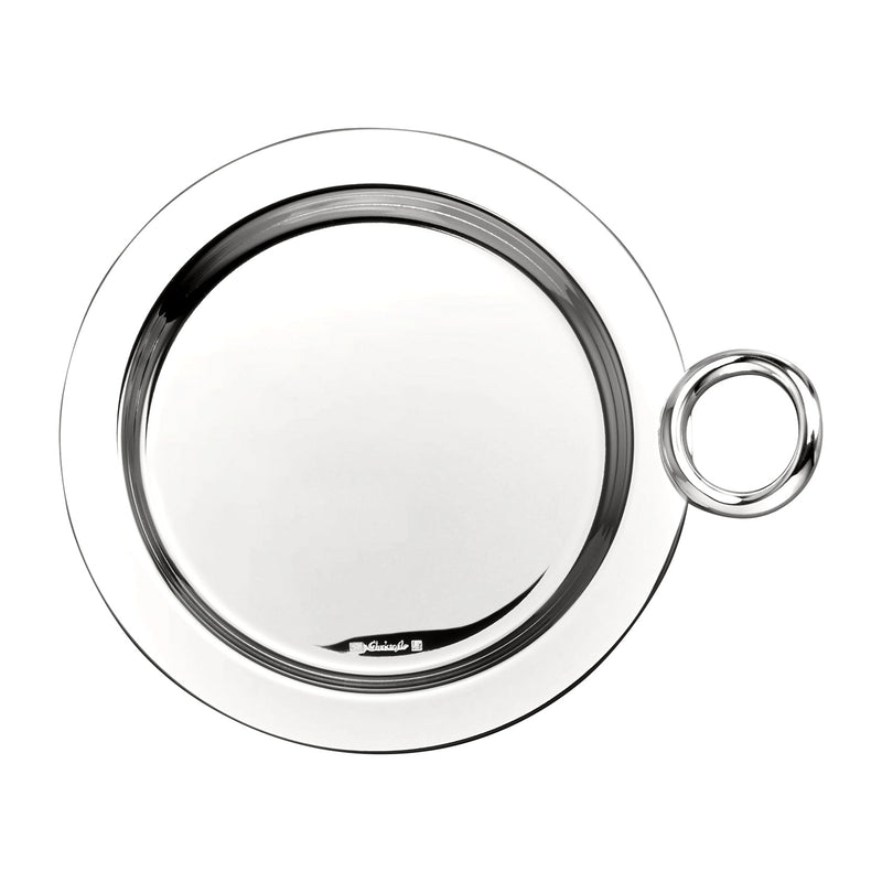 Christofle Vertigo, Silver Plated Bottle/Carafe Coaster