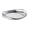 Christofle Vertigo, Silver Plated Round Serving Tray, 39 cm