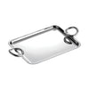Christofle Vertigo, Silver Plated Rectangular Medium Tray with two handles, 20 cm x 16 cm