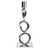 Christofle Vertigo, Silver Plated Three-Ring Candlestick