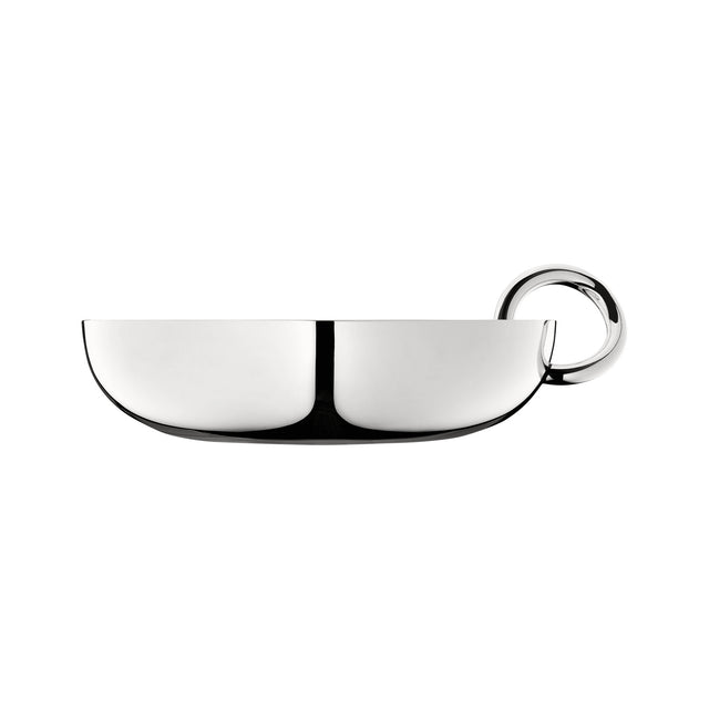Christofle Vertigo, Silver Plated Snack/Trinket Bangle Bowl, Small 12 cm