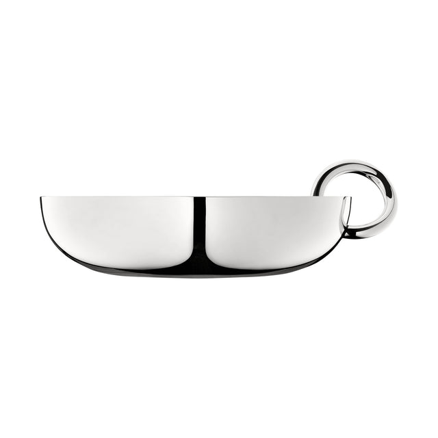 Christofle Vertigo, Silver Plated Snack/Trinket Bangle Bowl, Large 17 cm