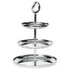 Christofle Vertigo, Silver Plated 3-Tier Pastry Stand
