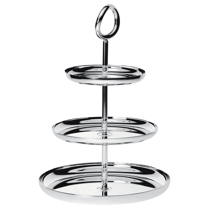 Christofle Vertigo, Silver Plated 3-Tier Pastry Stand