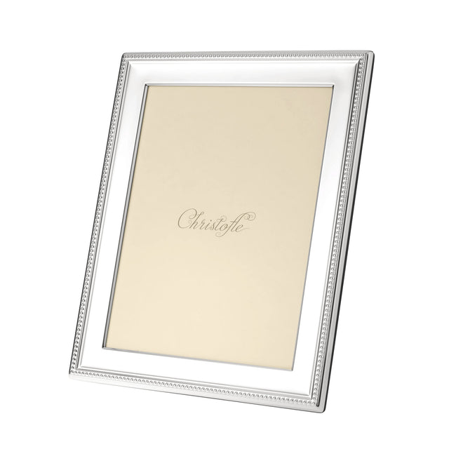 Christofle Perles, Silver Plated Picture Frame, 18 cm x 24 cm