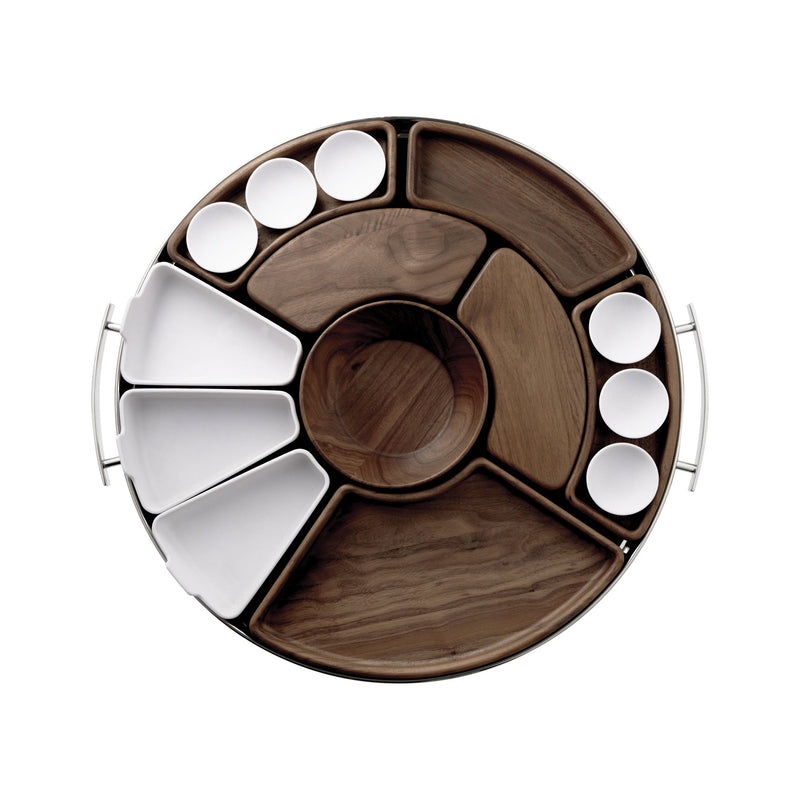 Christofle Mood Asia Stainless Steel Tray