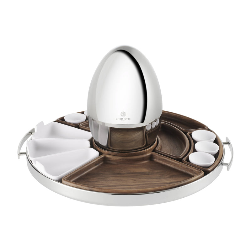 Christofle Mood Asia Stainless Steel Tray